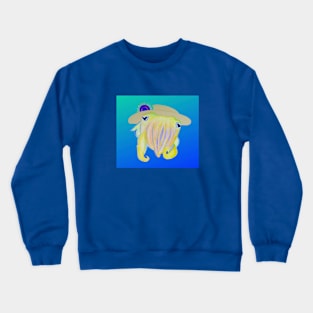 The Fortune Teller Cuttlefish (no added words) Crewneck Sweatshirt